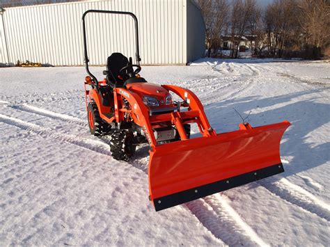 kubota skid steer snow blade|kubota tractor snow blade attachment.